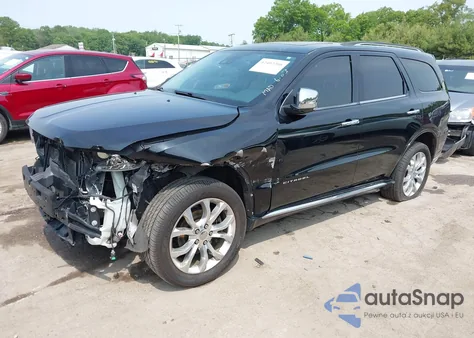 2017 Dodge Durango Citadel Awd из США, поврежденный, VIN 1C4SDJET5HC771215